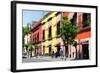 ¡Viva Mexico! Collection - Mexico City Colorful Facades-Philippe Hugonnard-Framed Photographic Print