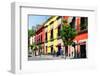 ¡Viva Mexico! Collection - Mexico City Colorful Facades-Philippe Hugonnard-Framed Photographic Print