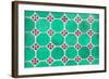 ¡Viva Mexico! Collection - Mosaics Green Bricks-Philippe Hugonnard-Framed Photographic Print