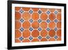 ¡Viva Mexico! Collection - Mosaics Orange Bricks-Philippe Hugonnard-Framed Photographic Print