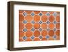 ¡Viva Mexico! Collection - Mosaics Orange Bricks-Philippe Hugonnard-Framed Photographic Print