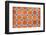 ¡Viva Mexico! Collection - Mosaics Orange Bricks-Philippe Hugonnard-Framed Photographic Print