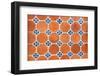 ¡Viva Mexico! Collection - Mosaics Orange Bricks-Philippe Hugonnard-Framed Photographic Print