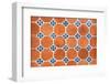 ¡Viva Mexico! Collection - Mosaics Orange Bricks-Philippe Hugonnard-Framed Photographic Print