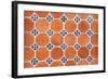 ¡Viva Mexico! Collection - Mosaics Orange Bricks-Philippe Hugonnard-Framed Photographic Print