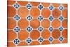 ¡Viva Mexico! Collection - Mosaics Orange Bricks-Philippe Hugonnard-Stretched Canvas