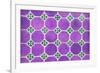 ¡Viva Mexico! Collection - Mosaics Purple Bricks-Philippe Hugonnard-Framed Photographic Print