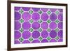 ¡Viva Mexico! Collection - Mosaics Purple Bricks-Philippe Hugonnard-Framed Photographic Print