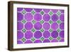 ¡Viva Mexico! Collection - Mosaics Purple Bricks-Philippe Hugonnard-Framed Photographic Print