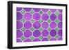 ¡Viva Mexico! Collection - Mosaics Purple Bricks-Philippe Hugonnard-Framed Photographic Print