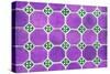 ¡Viva Mexico! Collection - Mosaics Purple Bricks-Philippe Hugonnard-Stretched Canvas