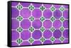 ¡Viva Mexico! Collection - Mosaics Purple Bricks-Philippe Hugonnard-Framed Stretched Canvas