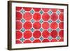 ¡Viva Mexico! Collection - Mosaics Red Bricks-Philippe Hugonnard-Framed Photographic Print