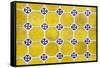 ¡Viva Mexico! Collection - Mosaics Yellow Bricks-Philippe Hugonnard-Framed Stretched Canvas