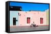 ¡Viva Mexico! Collection - Motorbike Ride in Campeche II-Philippe Hugonnard-Framed Stretched Canvas
