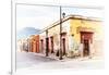 ¡Viva Mexico! Collection - Oaxaca City Street II-Philippe Hugonnard-Framed Photographic Print