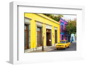 ¡Viva Mexico! Collection - Oaxaca Colorful Street-Philippe Hugonnard-Framed Photographic Print