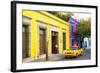 ¡Viva Mexico! Collection - Oaxaca Colorful Street-Philippe Hugonnard-Framed Photographic Print