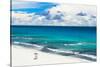 ¡Viva Mexico! Collection - Ocean and Beach View - Cancun-Philippe Hugonnard-Stretched Canvas