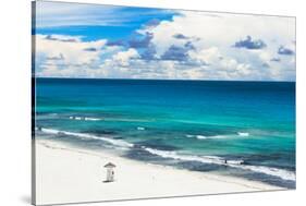 ¡Viva Mexico! Collection - Ocean and Beach View - Cancun-Philippe Hugonnard-Stretched Canvas