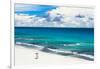 ¡Viva Mexico! Collection - Ocean and Beach View - Cancun-Philippe Hugonnard-Framed Photographic Print