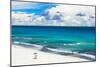 ¡Viva Mexico! Collection - Ocean and Beach View - Cancun-Philippe Hugonnard-Mounted Photographic Print