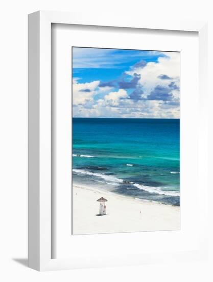 ?Viva Mexico! Collection - Ocean and Beach View II - Cancun-Philippe Hugonnard-Framed Photographic Print