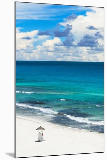 ?Viva Mexico! Collection - Ocean and Beach View II - Cancun-Philippe Hugonnard-Mounted Premium Photographic Print