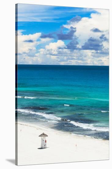 ?Viva Mexico! Collection - Ocean and Beach View II - Cancun-Philippe Hugonnard-Stretched Canvas