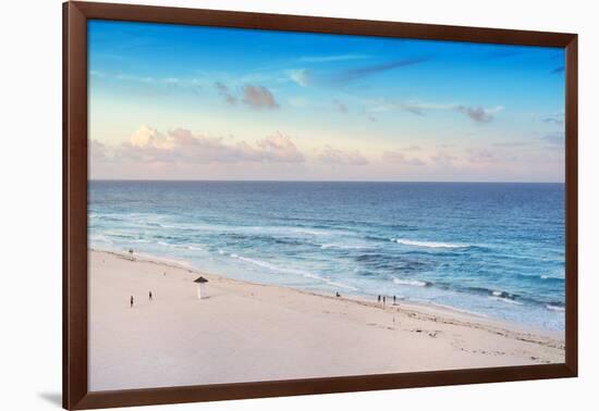 ?Viva Mexico! Collection - Ocean View at Sunset - Cancun-Philippe Hugonnard-Framed Photographic Print