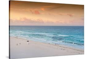 ¡Viva Mexico! Collection - Ocean View at Sunset II - Cancun-Philippe Hugonnard-Stretched Canvas