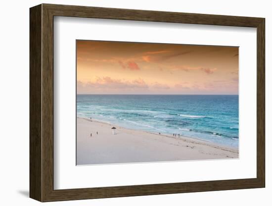 ¡Viva Mexico! Collection - Ocean View at Sunset II - Cancun-Philippe Hugonnard-Framed Photographic Print