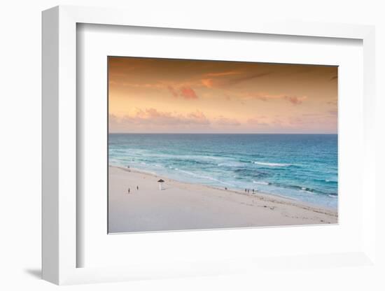 ¡Viva Mexico! Collection - Ocean View at Sunset II - Cancun-Philippe Hugonnard-Framed Photographic Print