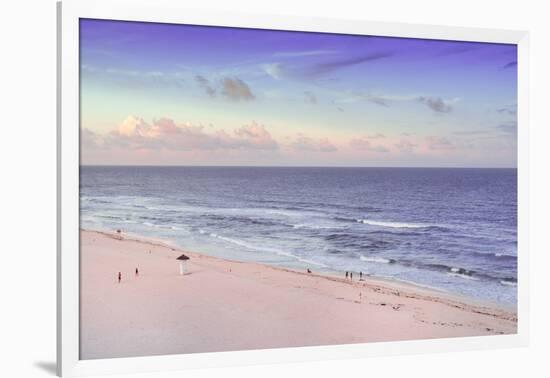 ¡Viva Mexico! Collection - Ocean View at Sunset III - Cancun-Philippe Hugonnard-Framed Photographic Print