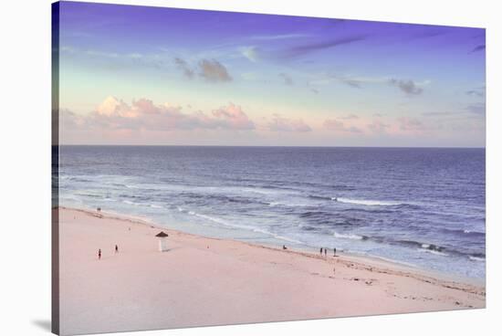 ¡Viva Mexico! Collection - Ocean View at Sunset III - Cancun-Philippe Hugonnard-Stretched Canvas