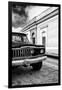 ¡Viva Mexico! Collection - Old Black Jeep and Colorful Street II-Philippe Hugonnard-Framed Photographic Print