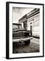 ¡Viva Mexico! Collection - Old Black Jeep and Colorful Street IV-Philippe Hugonnard-Framed Photographic Print