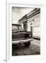 ¡Viva Mexico! Collection - Old Black Jeep and Colorful Street IV-Philippe Hugonnard-Framed Premium Photographic Print