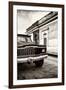 ¡Viva Mexico! Collection - Old Black Jeep and Colorful Street IV-Philippe Hugonnard-Framed Premium Photographic Print