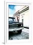 ¡Viva Mexico! Collection - Old Black Jeep and Colorful Street V-Philippe Hugonnard-Framed Photographic Print