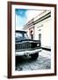 ¡Viva Mexico! Collection - Old Black Jeep and Colorful Street V-Philippe Hugonnard-Framed Photographic Print