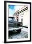 ¡Viva Mexico! Collection - Old Black Jeep and Colorful Street V-Philippe Hugonnard-Framed Photographic Print