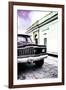 ¡Viva Mexico! Collection - Old Black Jeep and Colorful Street VI-Philippe Hugonnard-Framed Photographic Print