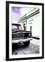 ¡Viva Mexico! Collection - Old Black Jeep and Colorful Street VI-Philippe Hugonnard-Framed Photographic Print