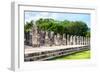 ¡Viva Mexico! Collection - One Thousand Mayan Columns - Chichen Itza-Philippe Hugonnard-Framed Photographic Print