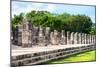 ¡Viva Mexico! Collection - One Thousand Mayan Columns - Chichen Itza-Philippe Hugonnard-Mounted Photographic Print