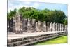 ¡Viva Mexico! Collection - One Thousand Mayan Columns - Chichen Itza-Philippe Hugonnard-Stretched Canvas