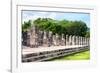 ¡Viva Mexico! Collection - One Thousand Mayan Columns - Chichen Itza-Philippe Hugonnard-Framed Photographic Print