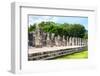 ¡Viva Mexico! Collection - One Thousand Mayan Columns - Chichen Itza-Philippe Hugonnard-Framed Photographic Print