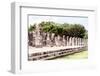 ¡Viva Mexico! Collection - One Thousand Mayan Columns II - Chichen Itza-Philippe Hugonnard-Framed Photographic Print